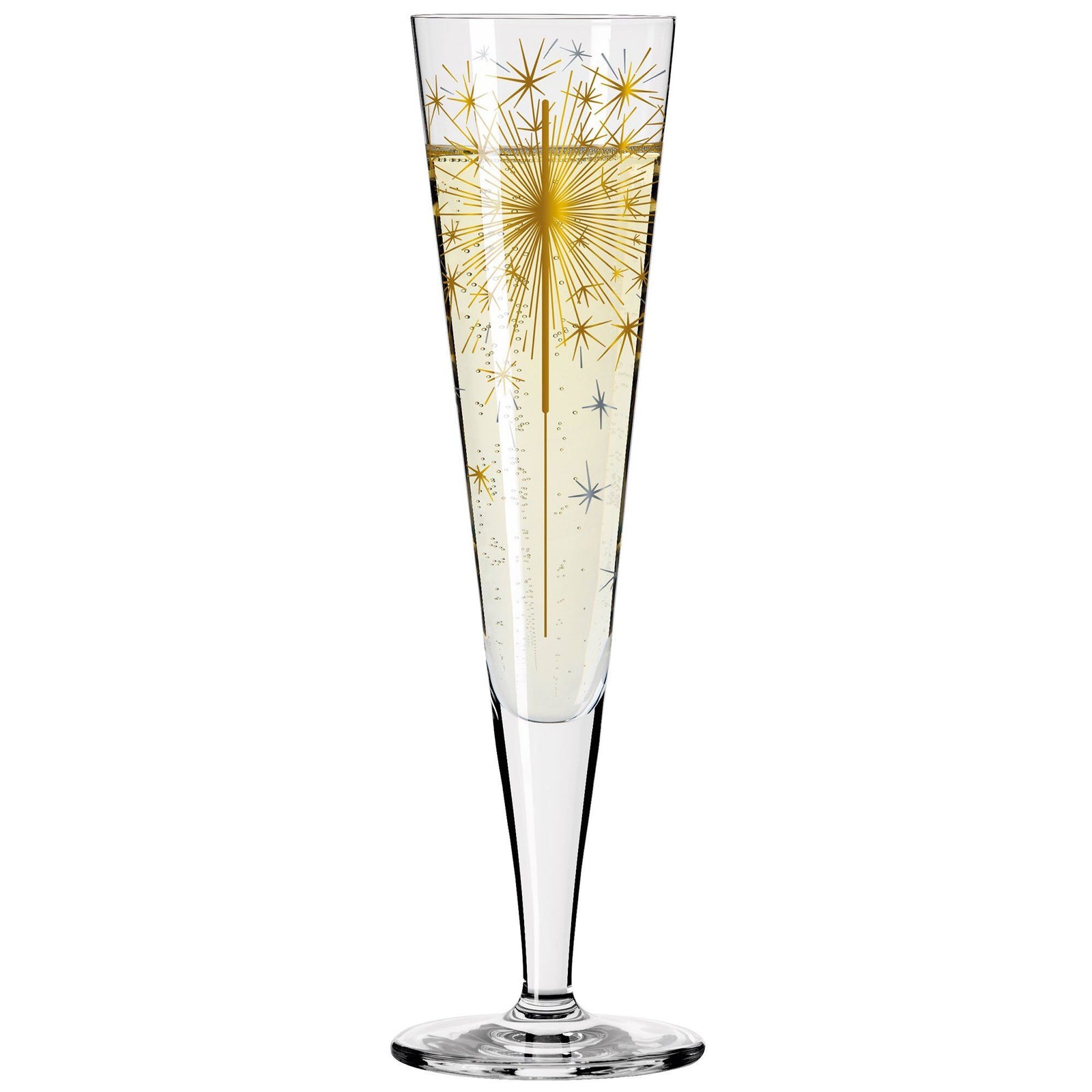 Ritzenhoff Ritzenhoff Goldnacht champagneglas, NO:5 – frontbillede (Champagneglas)