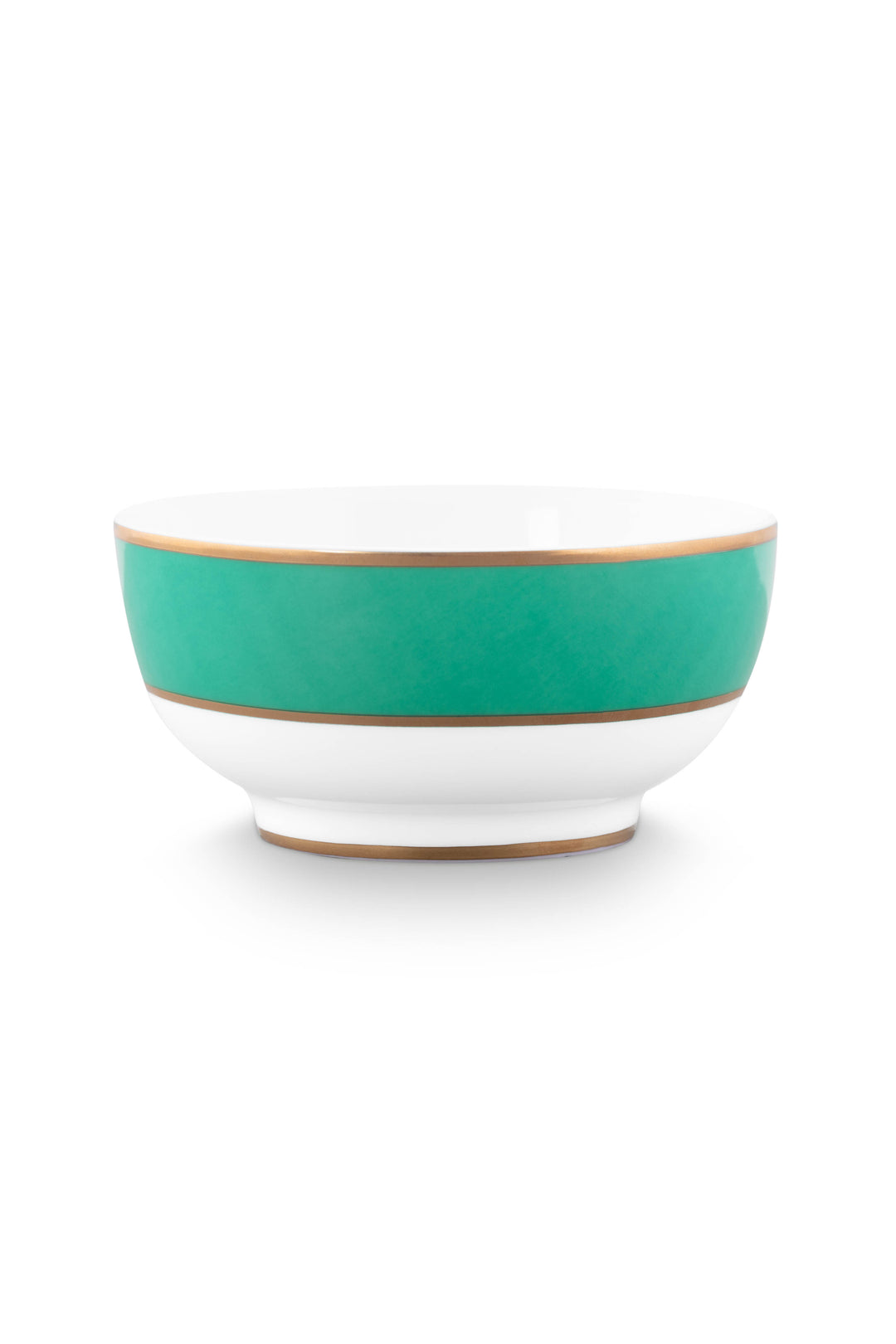 Produktbillede af Bowl Pip Chique Gold-Green 11.5cm på tilbud i høj kvalitet