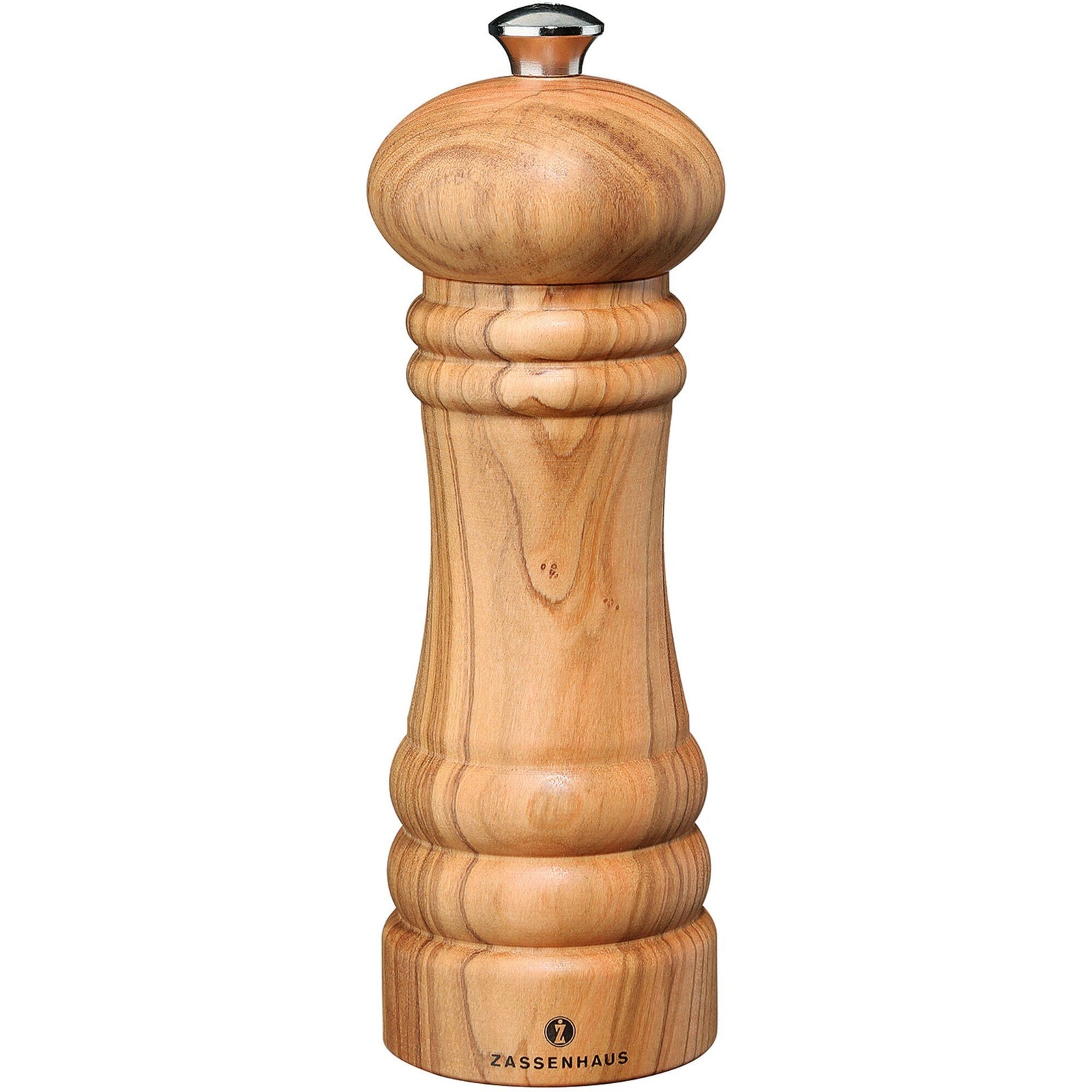 Zassenhaus Zassenhaus Berlin oliventræ peberkværn, 18 cm. – produktfoto (Peberkværn)