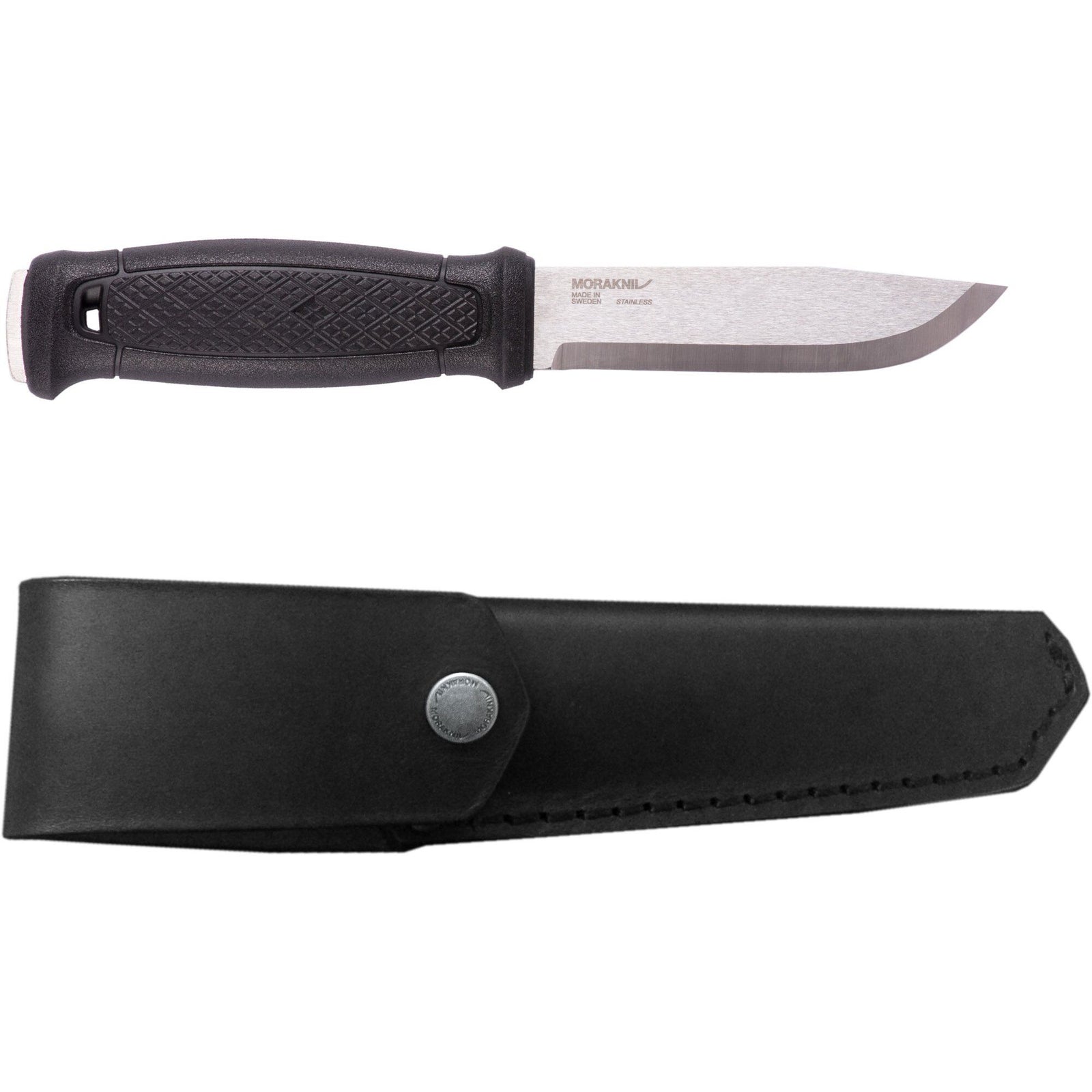 Morakniv Morakniv Garberg med læderskede (S) ❤ frontbillede (Friluftskniv)