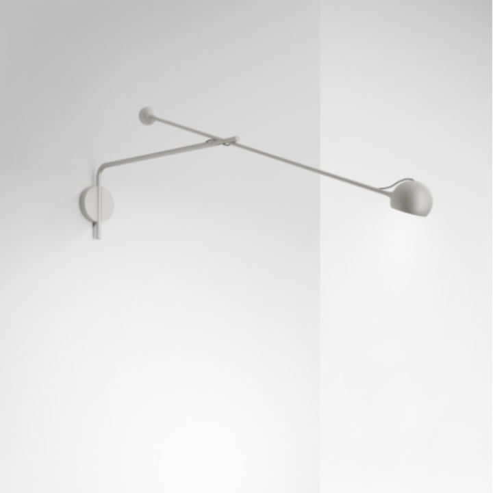 IXA Arm Væglampe Hvid/Grå Artemide
