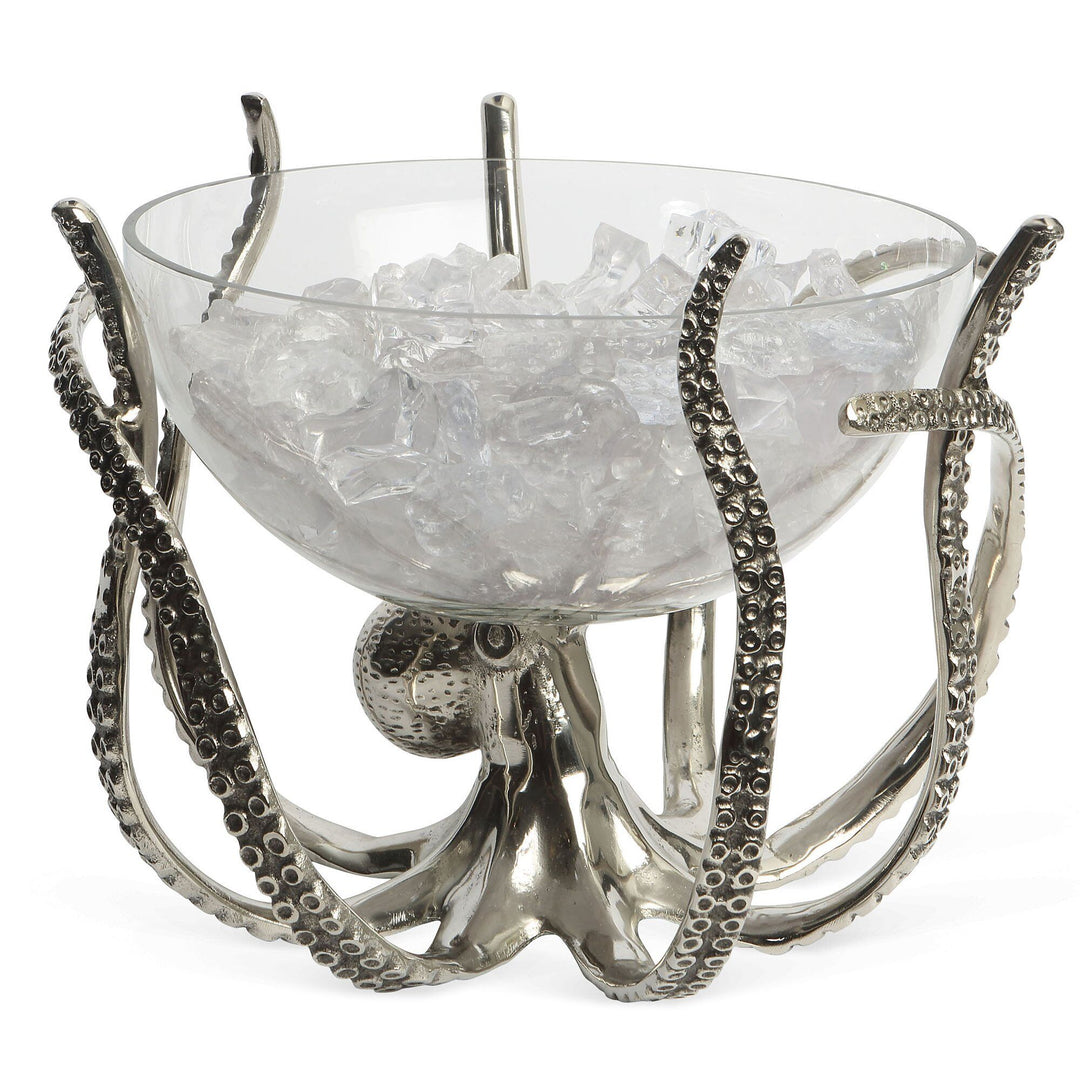 Culinary concepts Culinary concepts Blækspruttestativ med glasbowle ❤ produktbillede (Serveringsskål)