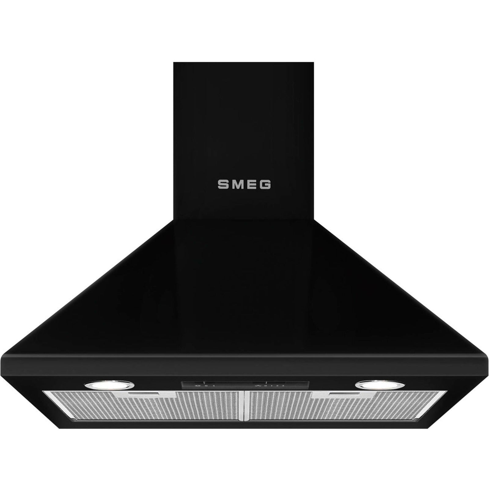 Smeg Smeg KSED65NEE 60cm Universal Vægmonteret Emhætte, Sort – produktvisning (Emhætter)