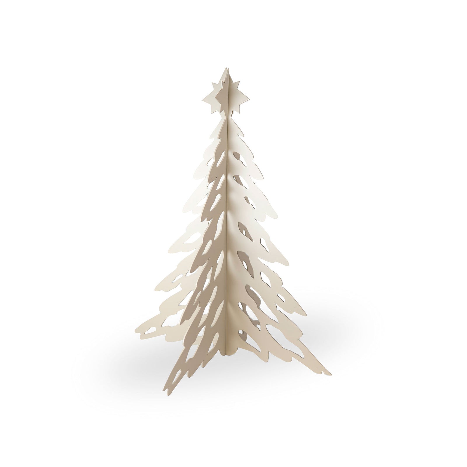 Cooee design Cooee design Pinetree 20 cm, sand – detaljebillede (Julepynt)