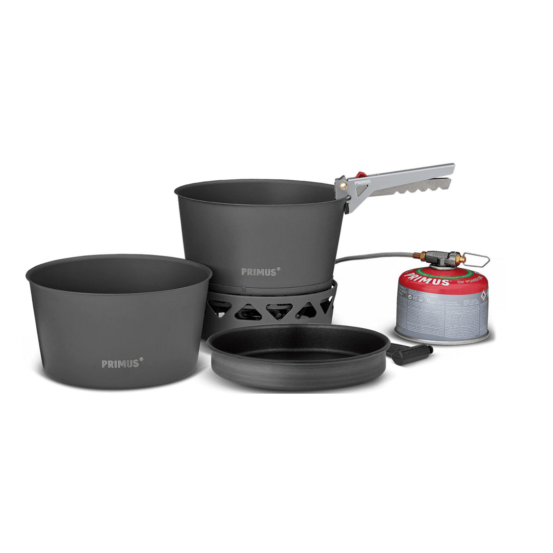 Primus Primus PrimeTech Stove Set stormkøkken 2 gryder (2,3 L) og stegepande – detaljebillede (Stormkøkken)