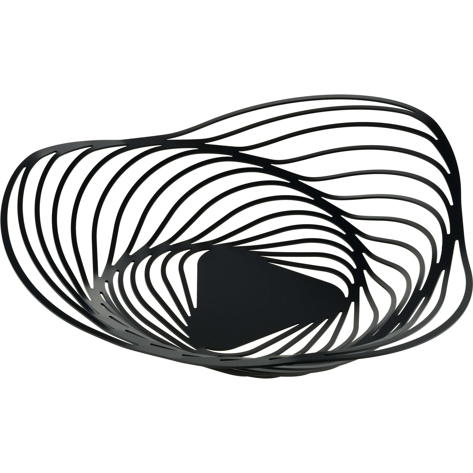 Alessi Alessi Trinity Serveringskurv Sort Ø43cm – frontbillede (Serveringsskål)