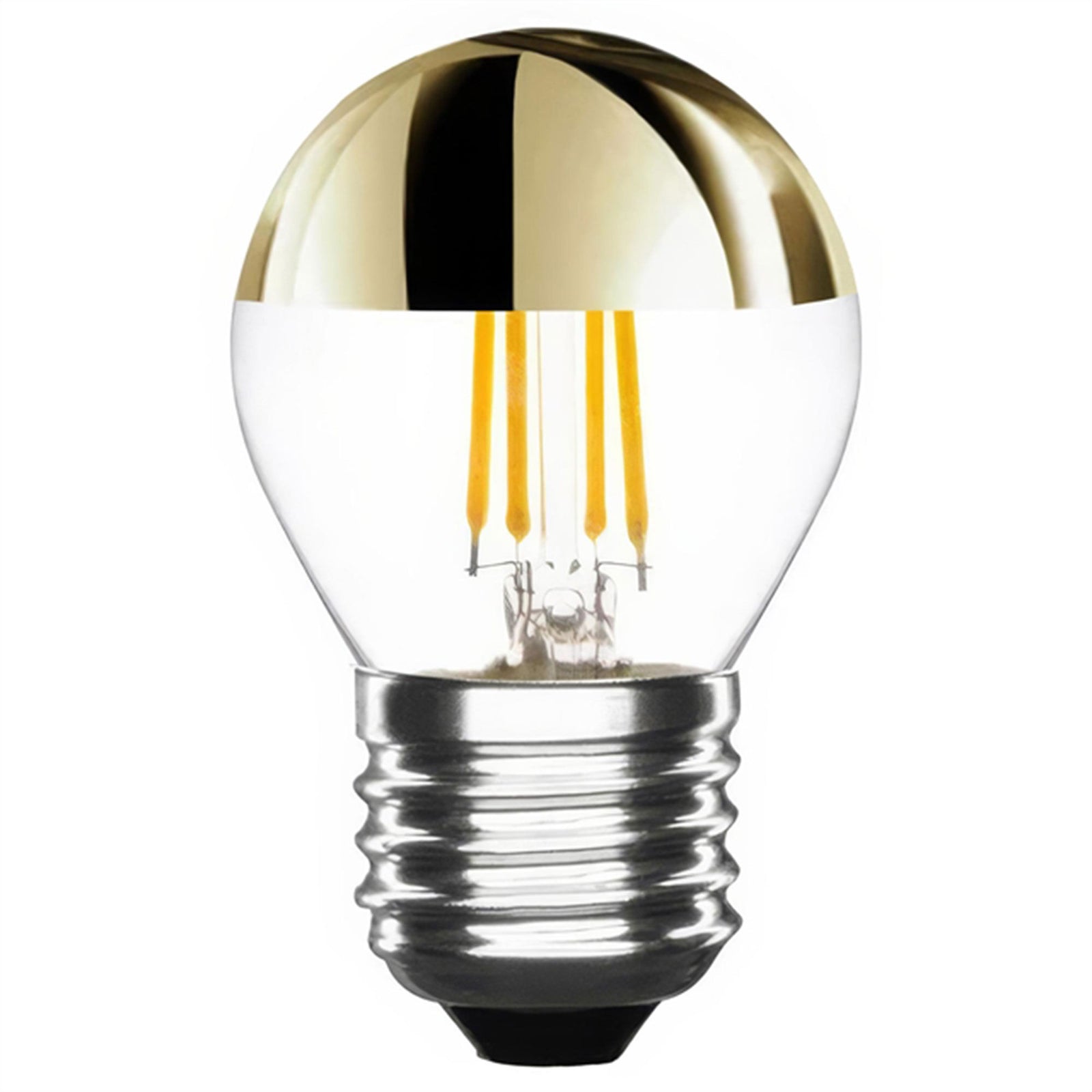 Edgeform Edgeform Crown E27 Dæmpbar lyskilde 4,5 cm, guld – vinkelbillede (Lamper)