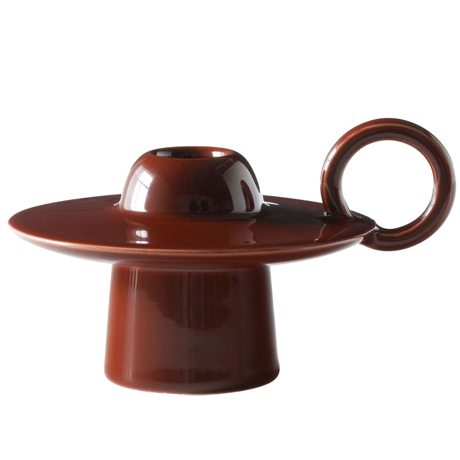 Andtradition AndTradition Momento Lysestage, red brown – produktvisning (Lysestager & Fyrfadsstager)