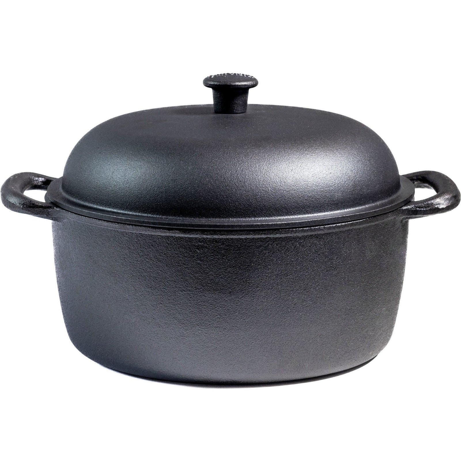 Carl victor Carl victor Støbejernsgryde med låg 7 liter – close-up (Støbejernsgryde)