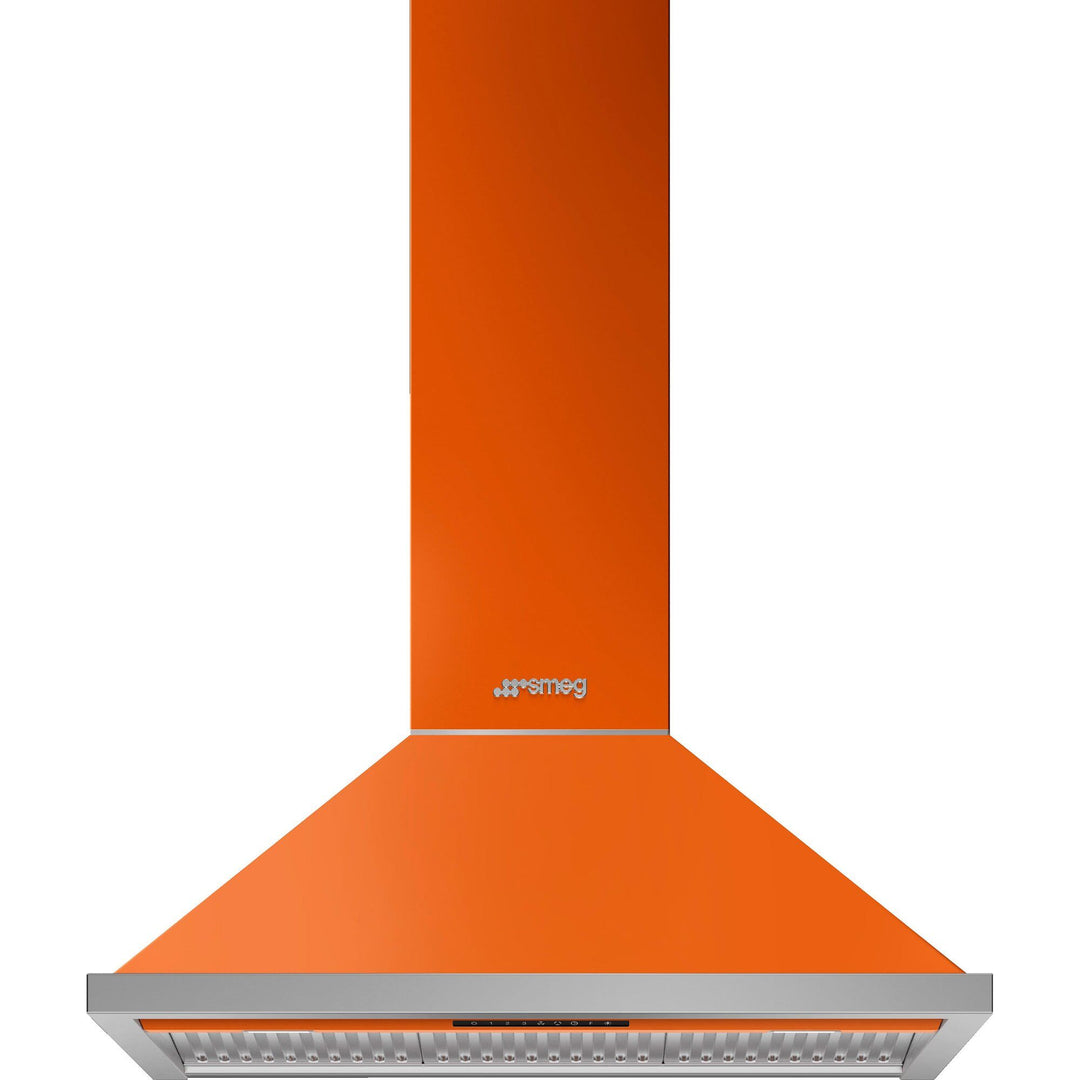 Smeg Smeg KPF9OR Portofino emhætte 90 cm, orange ❤ frontbillede (Emhætter)