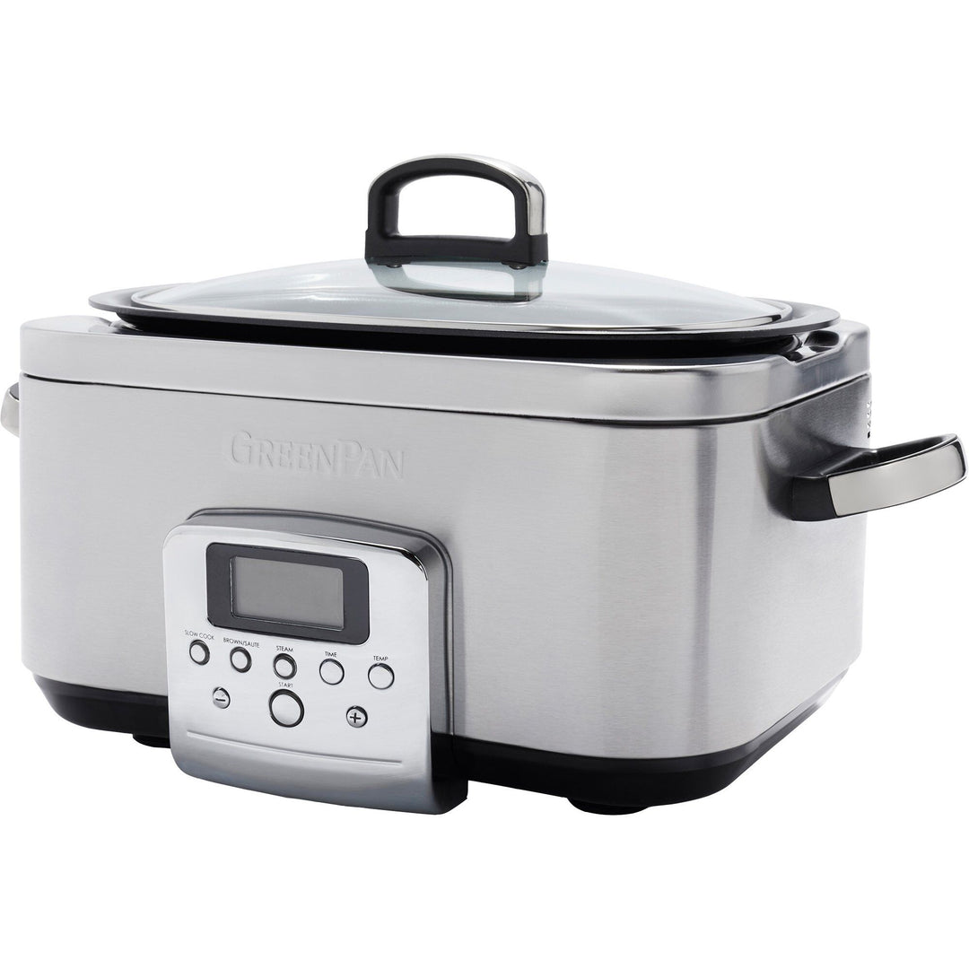 Greenpan Greenpan Elite Slowcooker, rustfrit stål ❤ produktbillede (Slow Cooker)