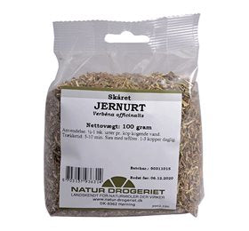 Detaljeret produktbillede af ND Jernurt alm. skåret 100g. på tilbud