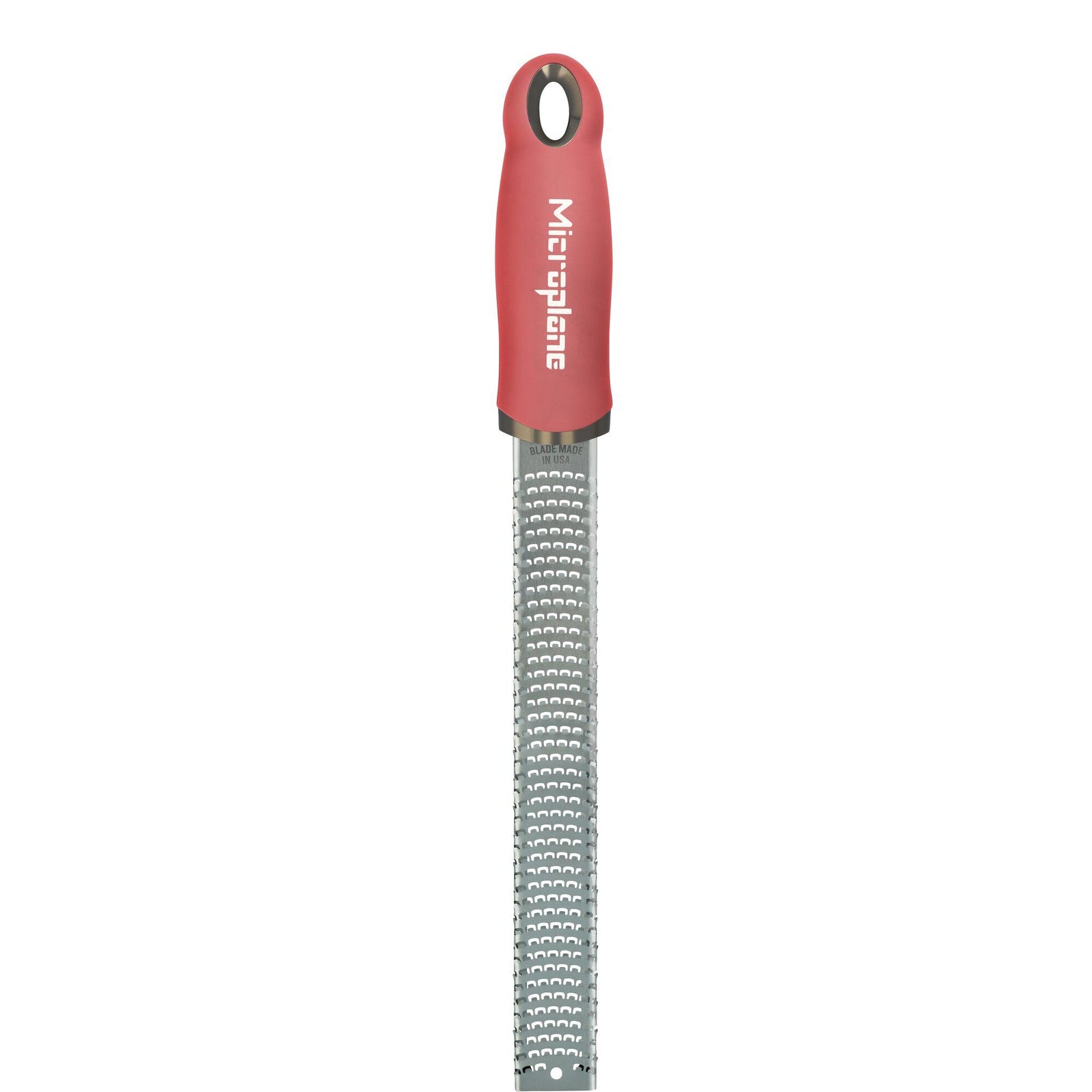 Microplane Microplane Premium Classic zester, læbestiftsrød – close-up (Rivejern)