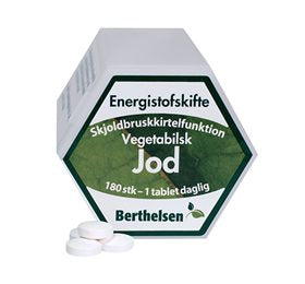 Produktbillede af Berthelsen Jod 225 mcg 180 tab. på tilbud