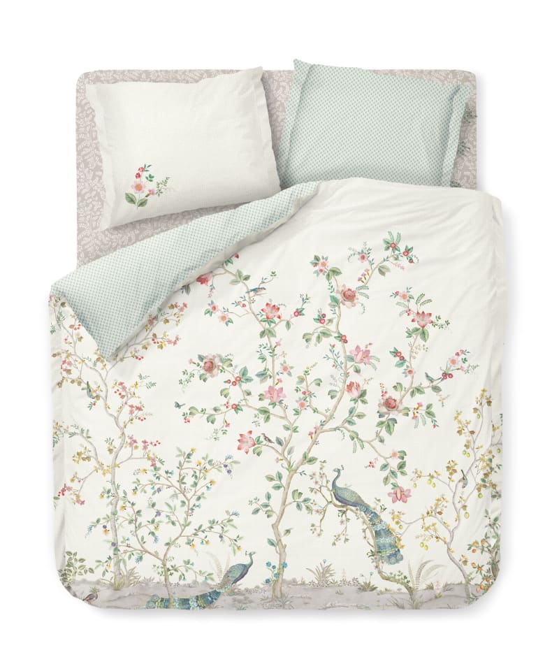 Produktbillede af Pip Studio Okinawa White til dobbeltdyne 200 x 220 på tilbud i høj kvalitet