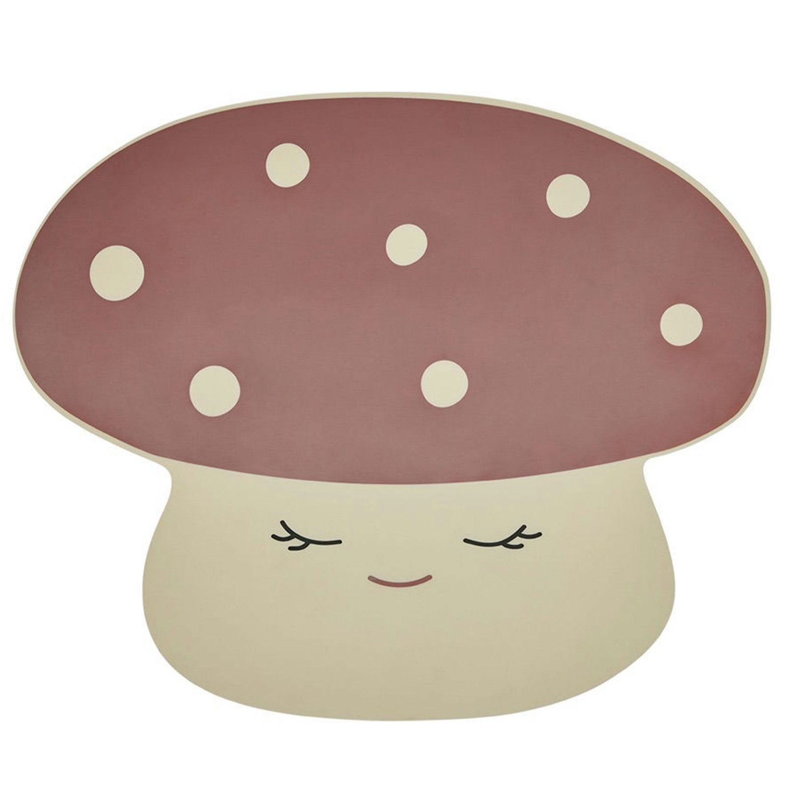 Oyoy mini OYOY Mini Mushroom dækkeserviet, red ❤ detaljebillede (Underlag til børn)