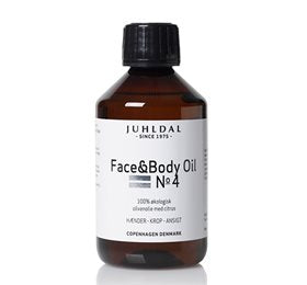 Produktbillede af Juhldal Face & Body Oil No4 250 ml. på tilbud