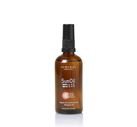 Produktbillede af Juhldal SunOil SPF15 100 ml på tilbud
