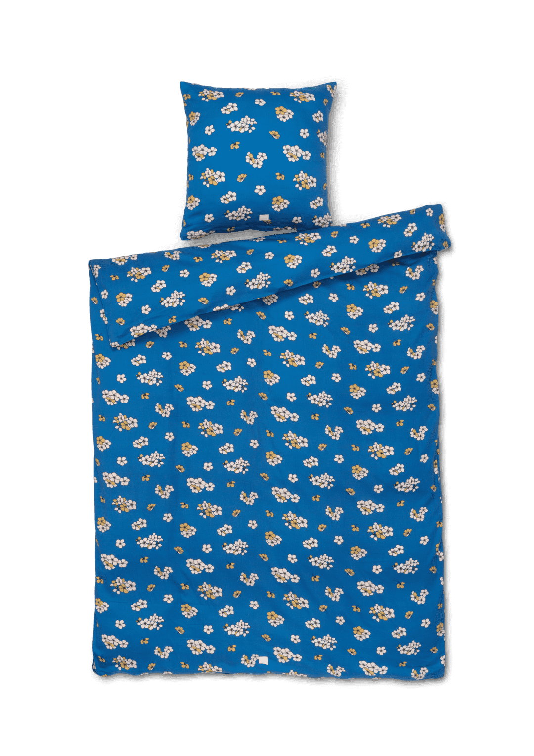 Produktbillede af Juna Grand Pleasantly Sengetøj 220x220 cm blå SE i premium kvalitet