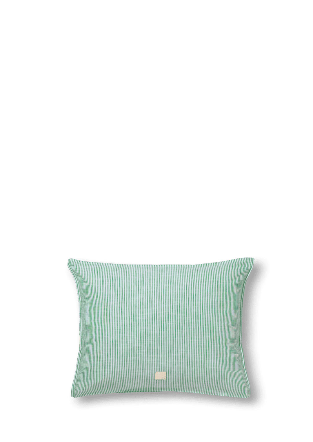 Produktbillede af Juna Monochrome Lines Pudebetræk 70x50 cm grøn/hvid NO i premium kvalitet