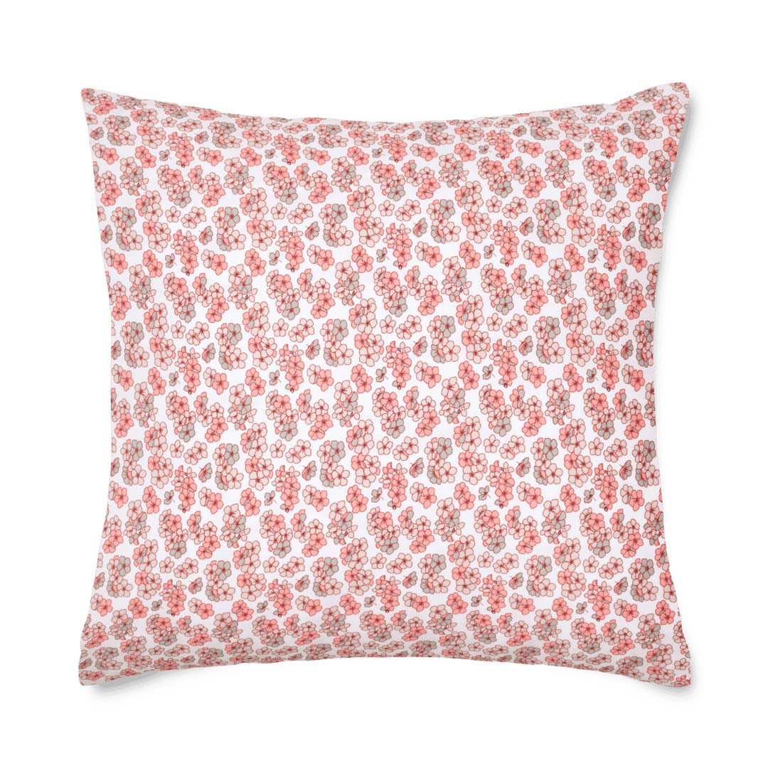 Produktbillede af Juna Pleasently pudebetræk hvid 60x63 cm i premium kvalitet