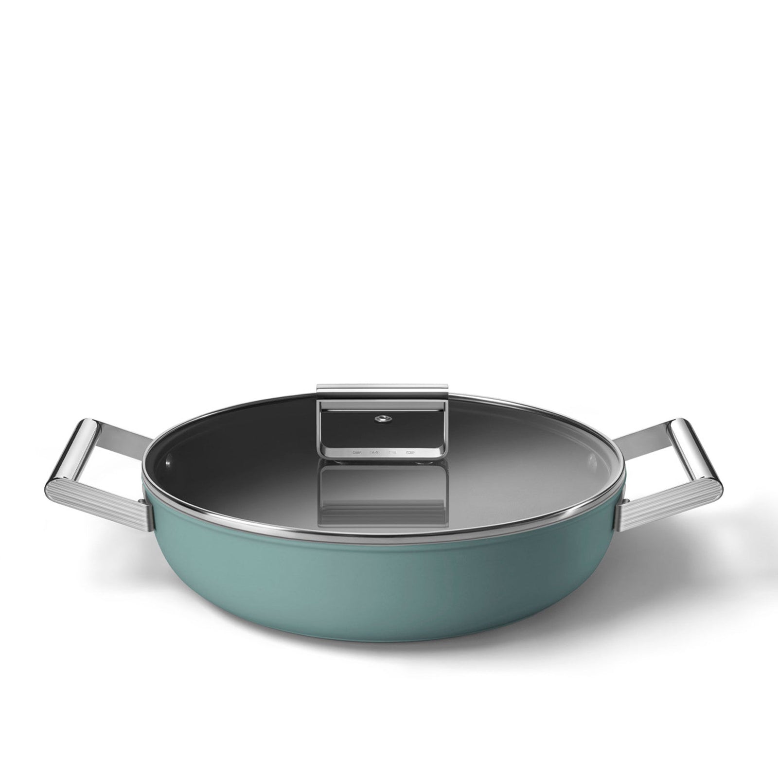 Smeg Smeg Sauterpande Ø28 cm, smaragdgrøn ❤ produktfoto (Traktørpande)