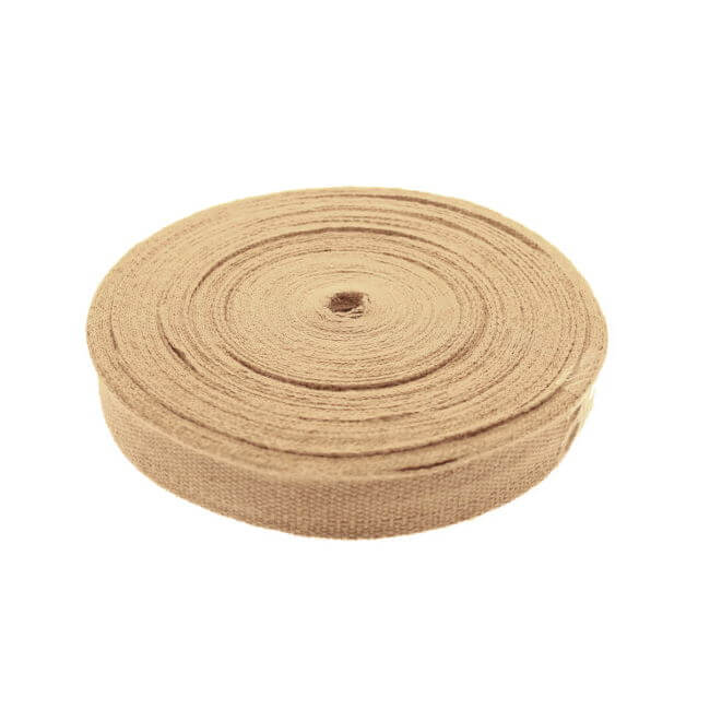 Produktbillede af Jute opbindingsbånd 50 m x 45 mm på tilbud i høj kvalitet