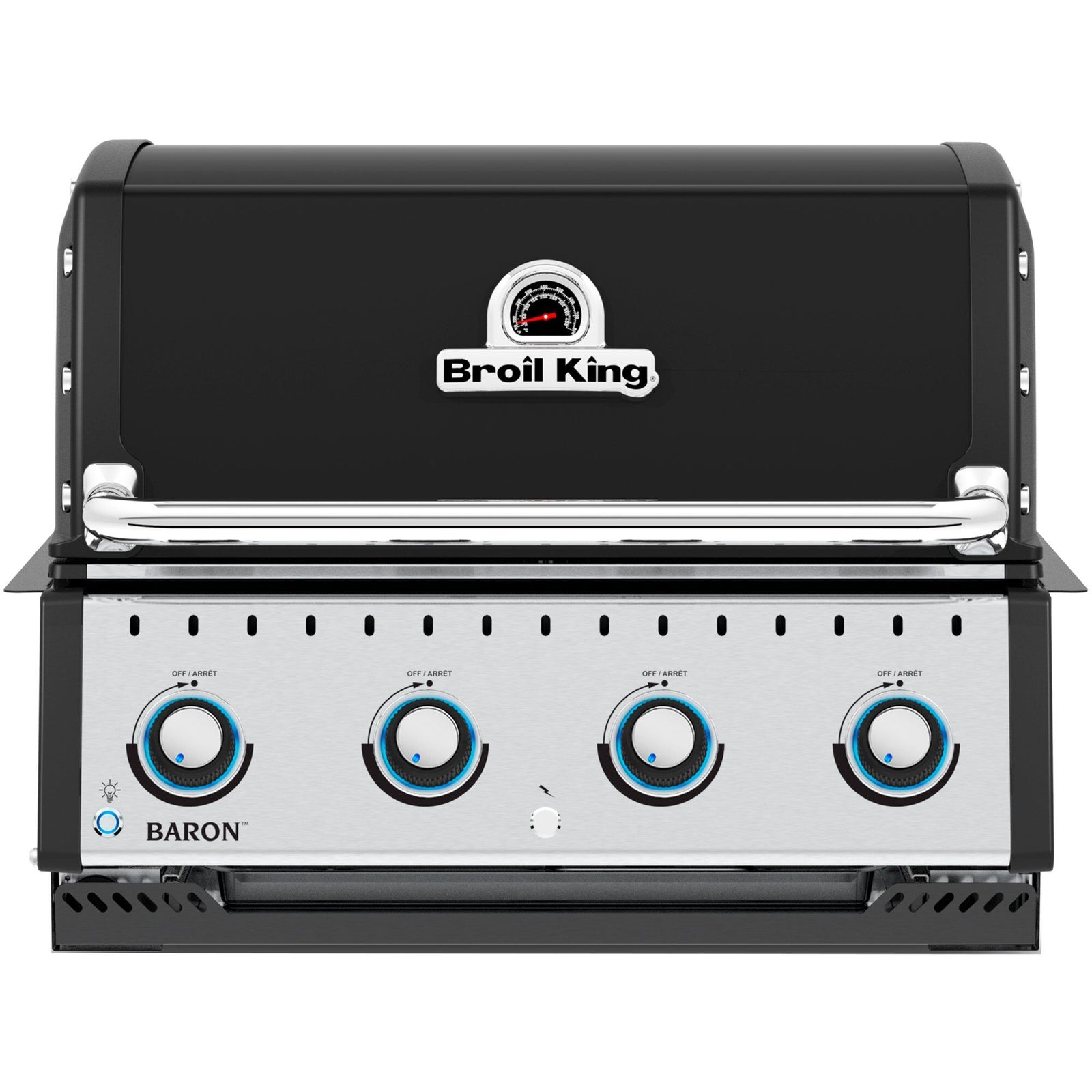 Broil king Broil king Baron 420 BI Indbygnings gasgrill – vinkelbillede (Gasgrill)