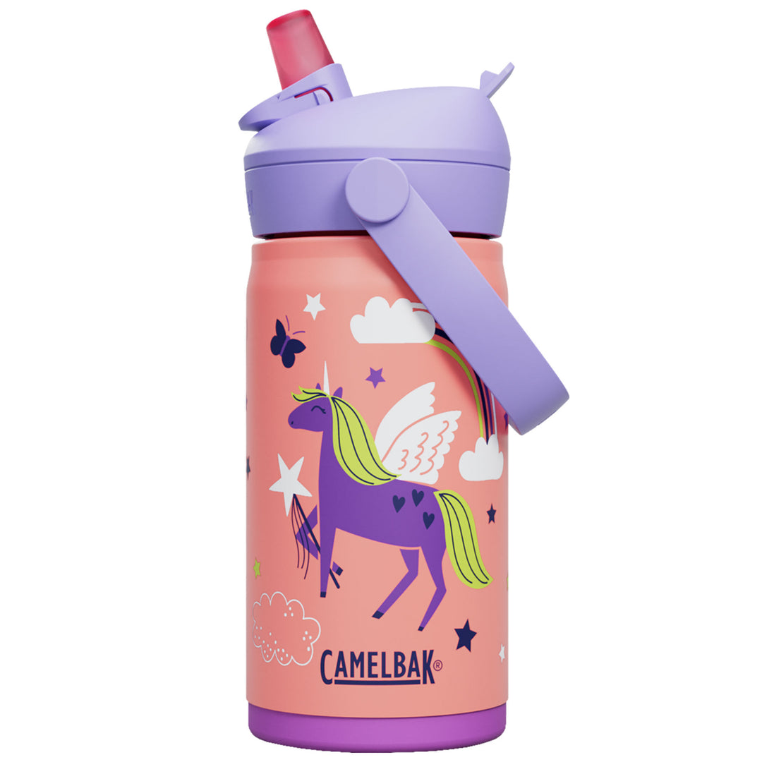 Camelbak Camelbak Thrive Flip Straw Kids drikkeflaske 0,35 liter, Magic Unicorn – close-up (Kopper & Krus til børn)