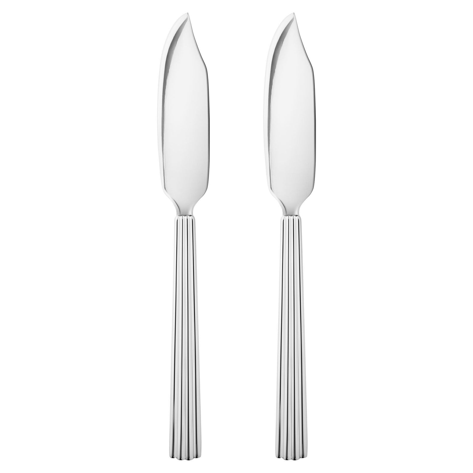 Georg jensen Georg jensen Bernadotte fiskekniv 8,5 cm, rustfrit stål ❤ produktvisning (Serveringsbestik)