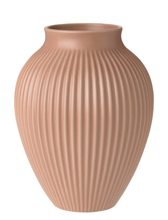 Produktbillede af Knabstrup vase H 27 cm dusty rose i premium kvalitet
