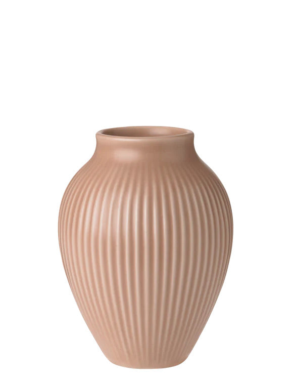 Produktbillede af Knabstrup vase H 12.5 cm dusty rose i premium kvalitet