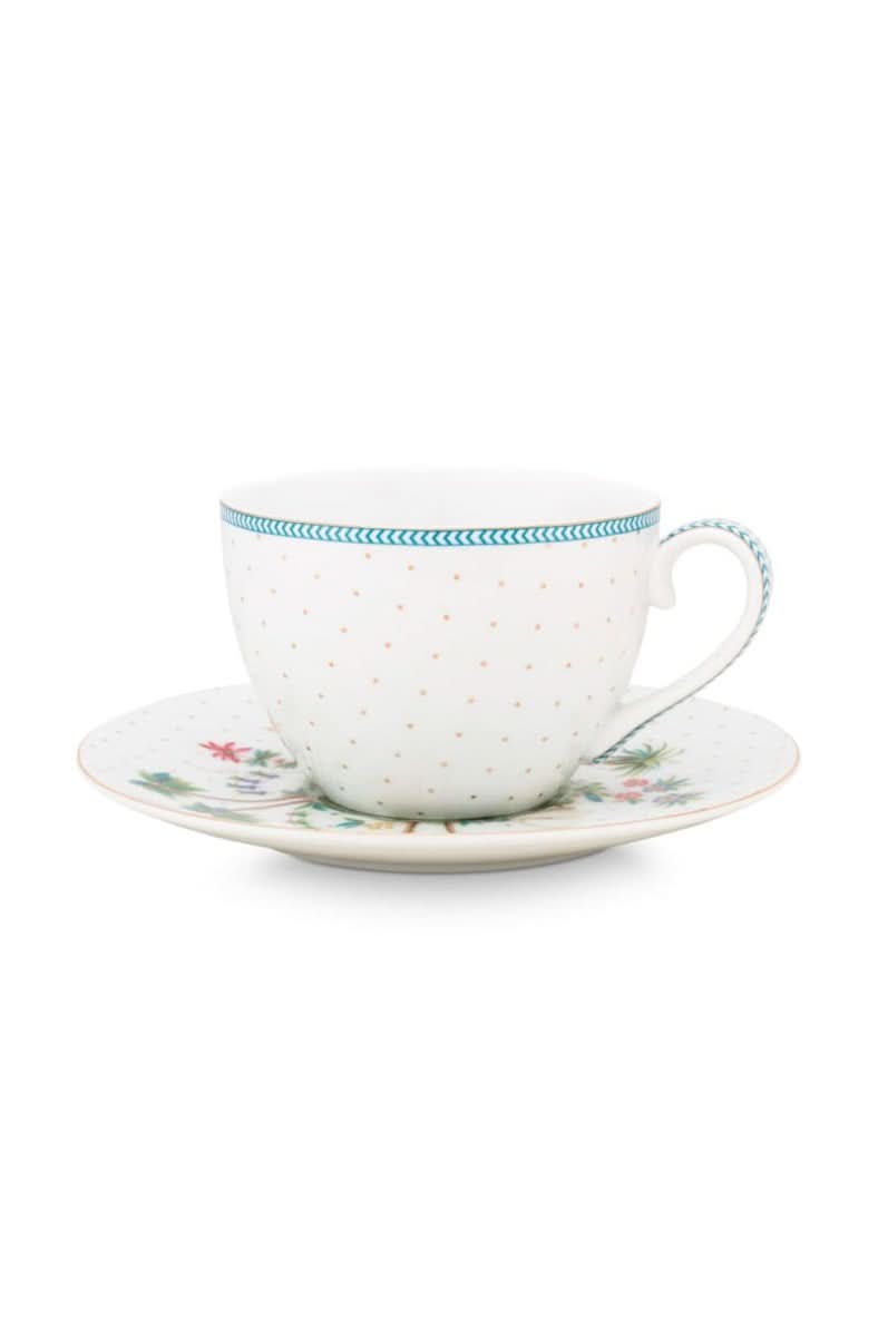 Se tilbud på Cup & Saucer Jolie Dots Gold 280ml! Billigt udsalg på Pip Studio. Hurtig levering, 1-2 hverdage. Varenummer: CADEC-51.004.117. Spar op til 52%.