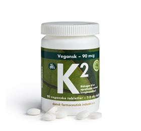 Produktbillede af DFI K2 vitamin 90 mcg 90 tab. på tilbud
