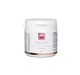 Detaljeret produktbillede af NDS K9 Multivitamin mineral 100 g. på tilbud