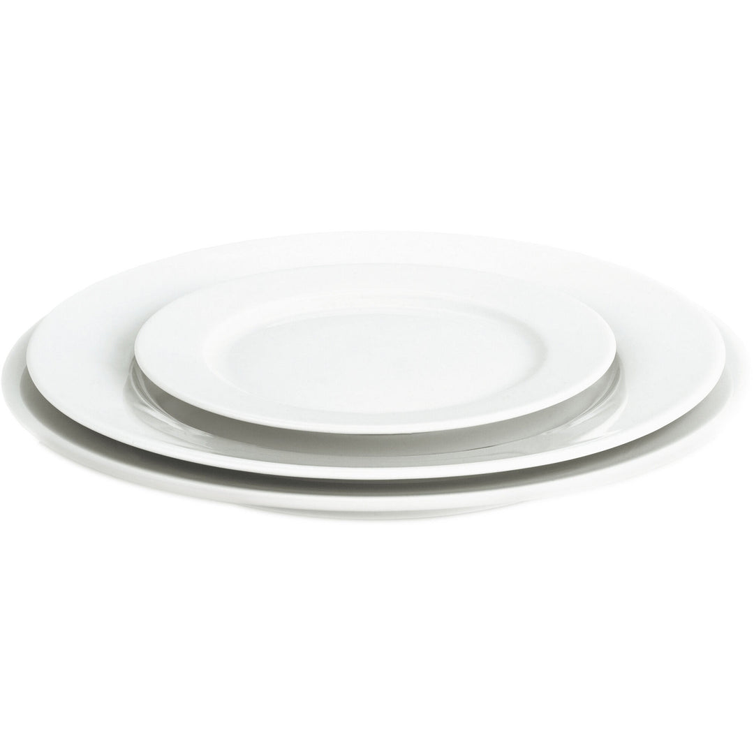 Pillivuyt Pillivuyt Sancerre tallerken, Ø 24 cm. ❤ billede i brug i kategorien Madtallerken