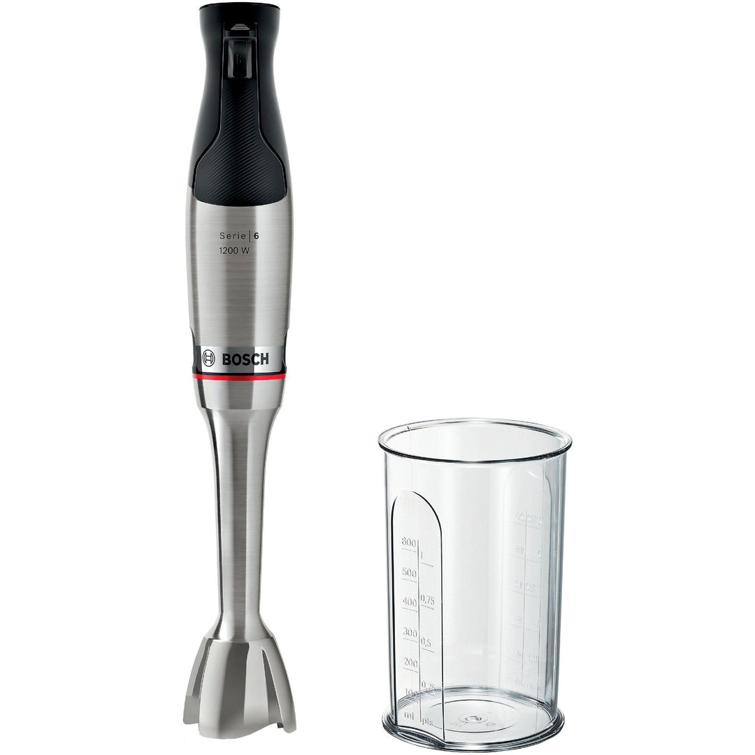 Bosch Bosch Serie 6 ErgoMaster MSM6M810 stavblender 1200 watt, rustfrit stål – produktbillede (Stavblender)