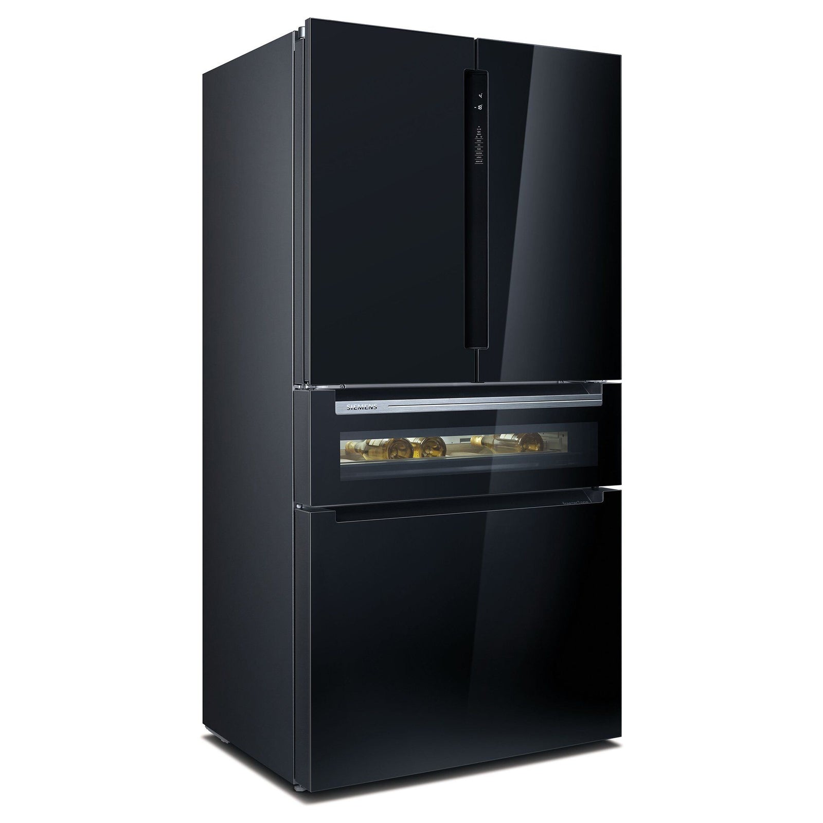 Siemens Siemens KF96RSBEA iQ700 French Door køle-/fryseskab, sort – produktfoto (Køle- /frysekabe)