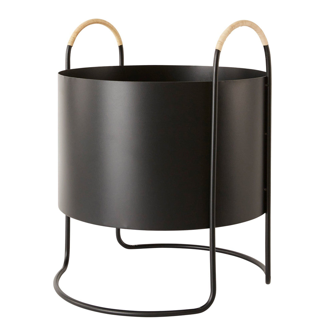 Oyoy living design Oyoy living design Maki Plant Box lav plantekasse, sort ❤ produktbillede (Krukke)