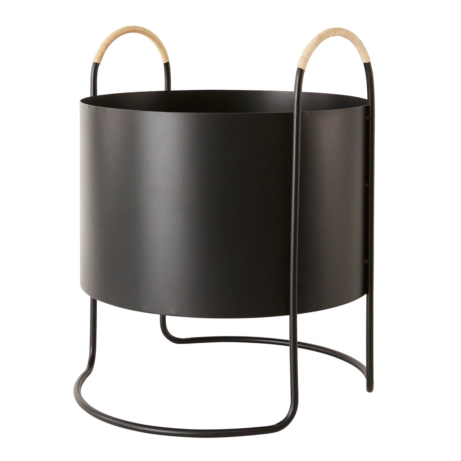 Oyoy living design Oyoy living design Maki Plant Box lav plantekasse, sort ❤ produktbillede (Krukke)