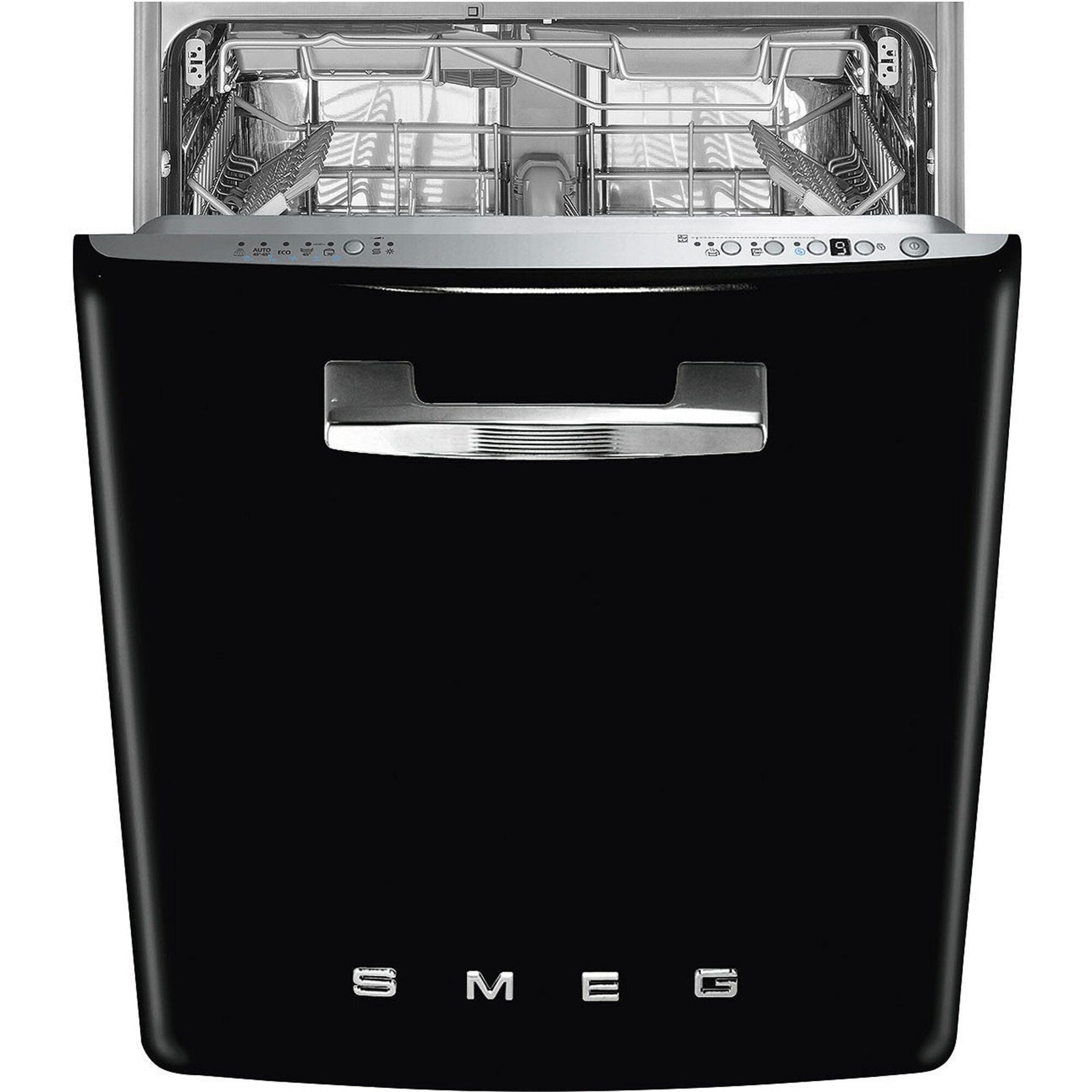 Smeg Smeg STFABBL3 opvaskemaskine til underbygning, sort – detaljebillede (Opvaskemaskiner)