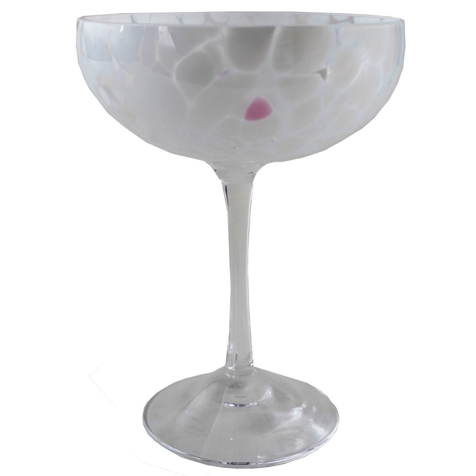 Magnor Magnor Swirl champagneglas 22 cl, hvid – vinkelbillede (Champagneglas)