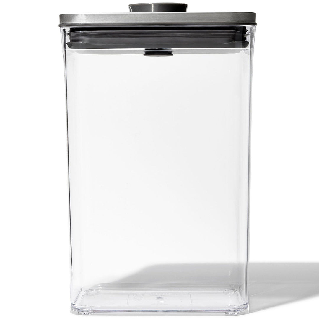 Oxo Oxo POP rektangulær stål beholder 2,6 liter – produktvisning (Madopbevaring)