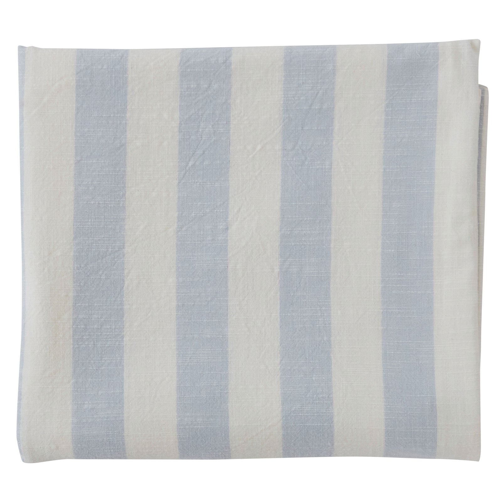 Oyoy living design Oyoy living design Stribet dug 260x140 cm, ice blue ❤ billede i brug (Dug)