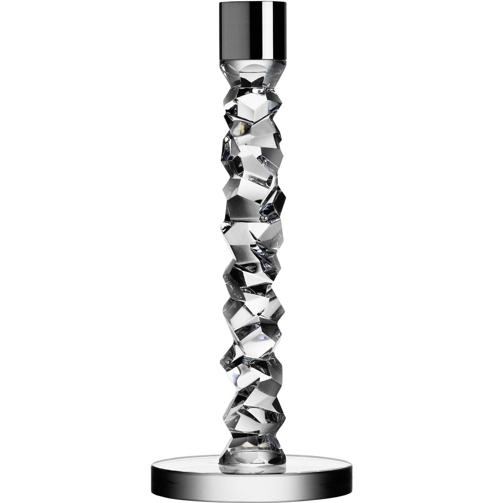 Orrefors Orrefors Carat lysestagesæt 2 stk. – frontbillede (Lysestage)