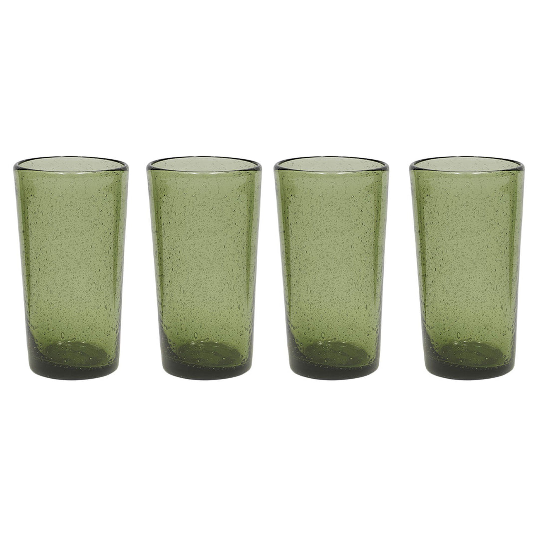 Oyoy living design Oyoy living design Kuki Highball glas 33 cl 4 stk, green ❤ produktfoto (Glas)