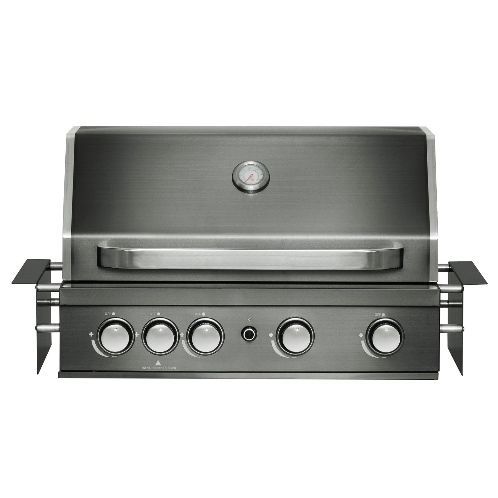 Mustang Mustang Black Pearl 4 indbygget gasgrill – close-up (Gasgrill)