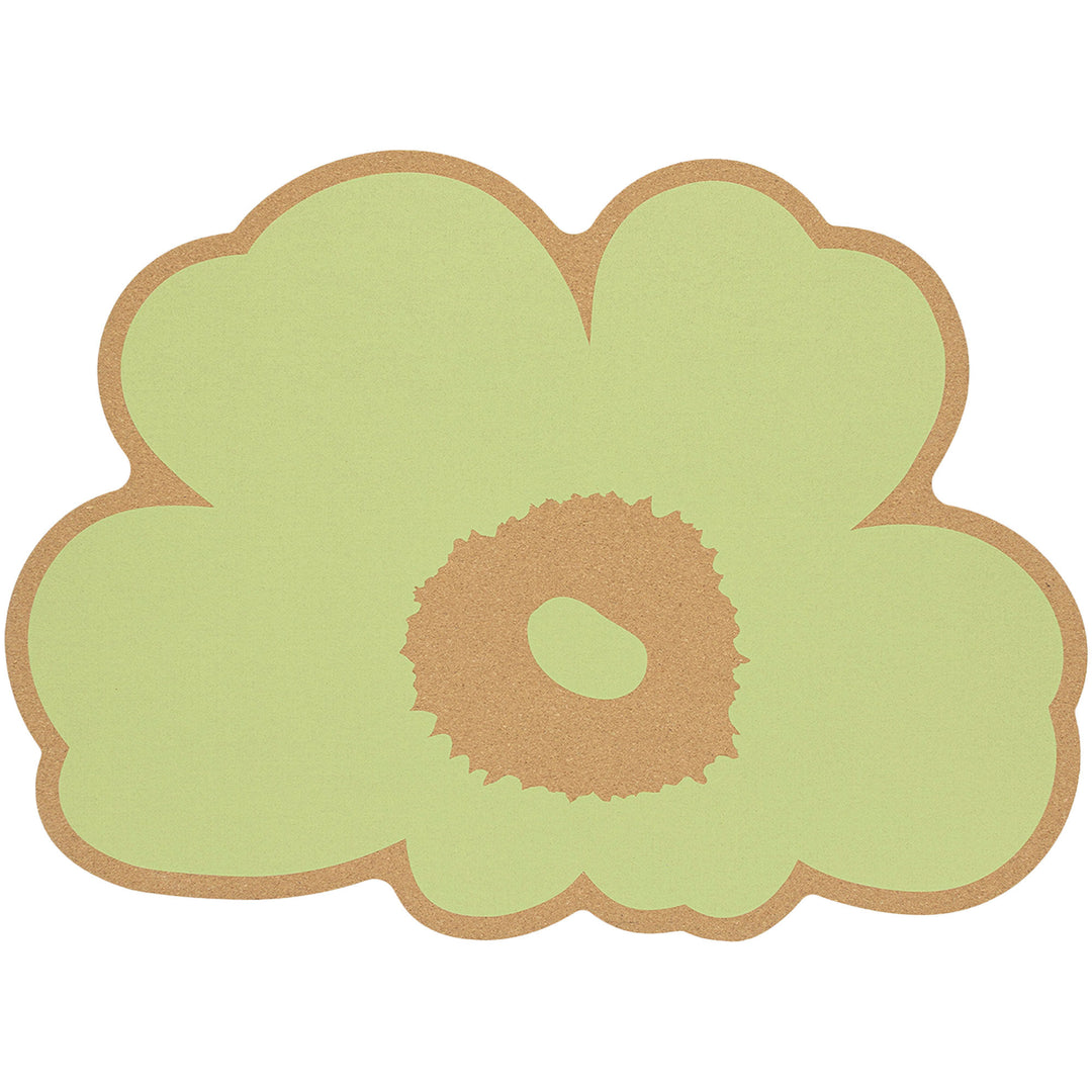 Marimekko Marimekko Unikko bordskåner 45 cm, kork/pæregrøn ❤ produktbillede (Bordskåner)