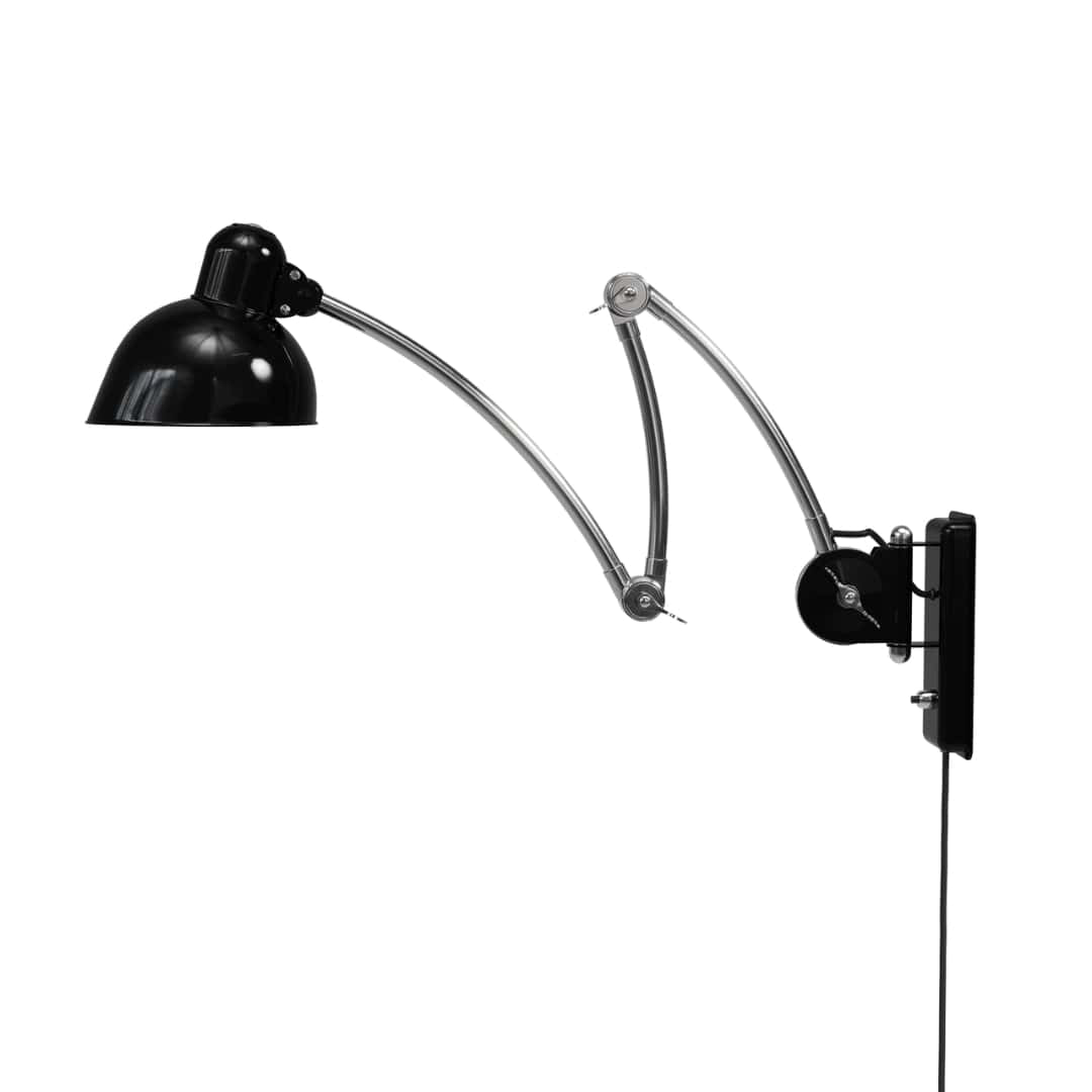Kaiser Idell 6559-W Væglampe Sort/Krom Fritz Hansen
