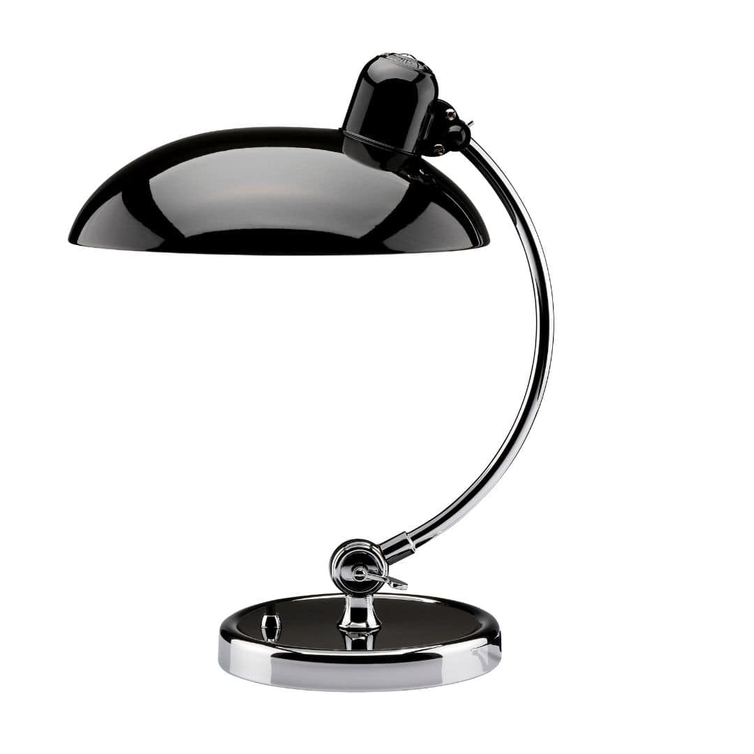 Produktbillede af Kaiser Idell 6631-T Luksus Bordlampe Blank Sort Fritz Hansen i premium kvalitet